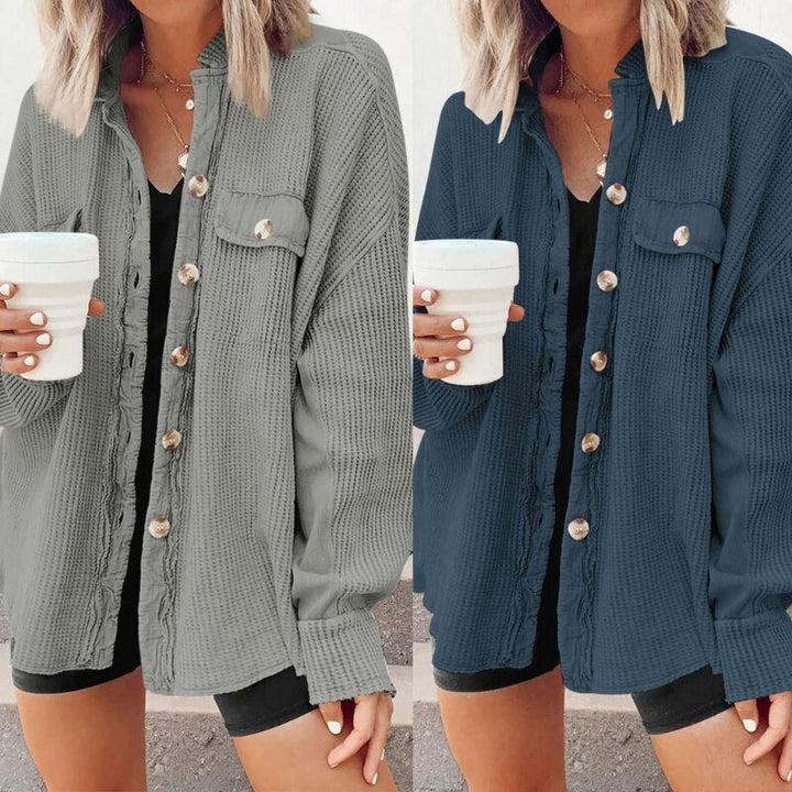 W&W Mode Stylische Frühlings Strickjacke