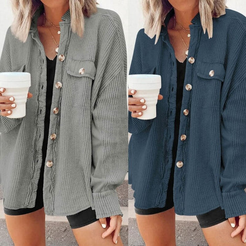 W&W Mode Stylische Frühlings Strickjacke
