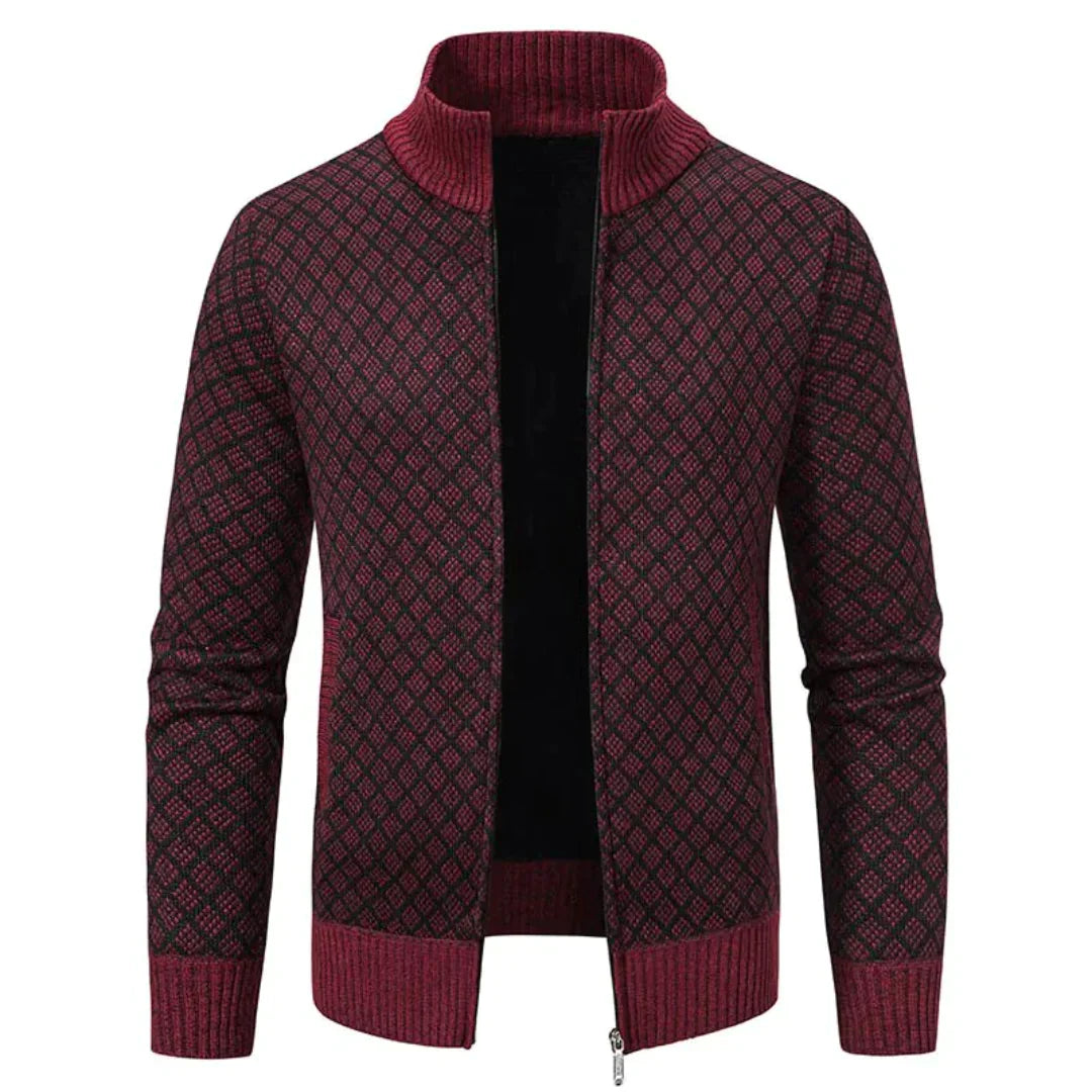 Gestrickter Jacquard-Pullover
