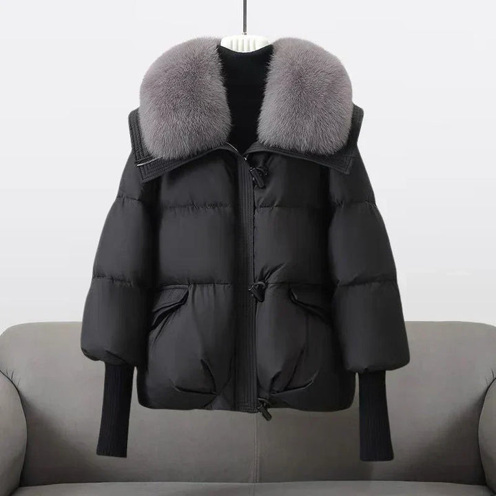 W&W Mode | Kunstpelzjacke für Damen - Warm und Stilvoll