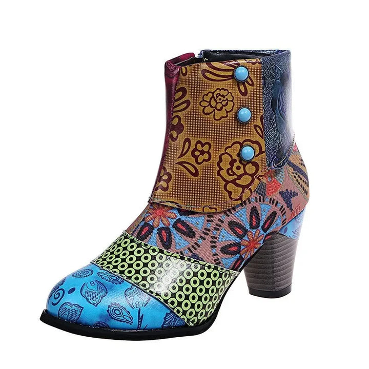 W&W Mode Retro-Stiefel - Lois