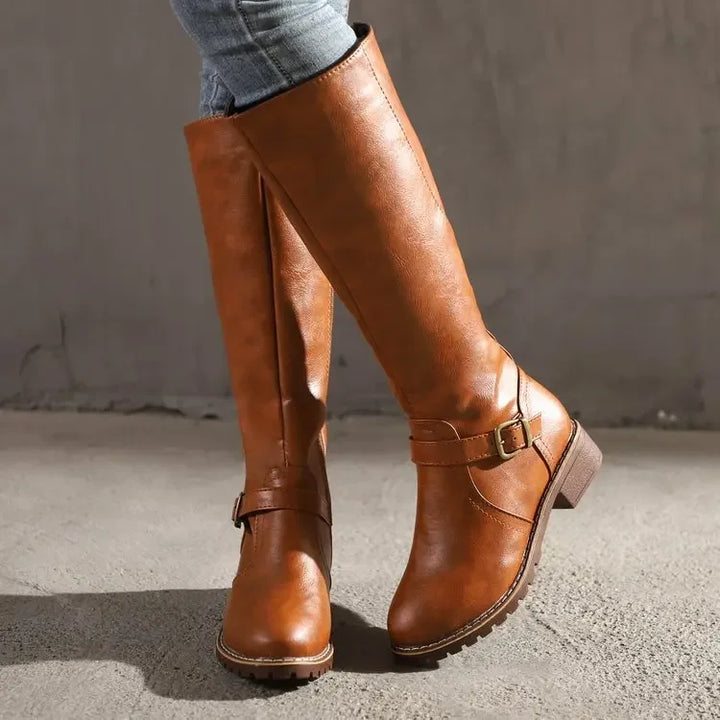 W&W Mode | Elegante Lederstiefel – Trendige Damenstiefel für jeden Anlass
