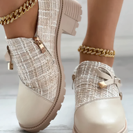 WW dicke Absätze mit Spitze - Yara