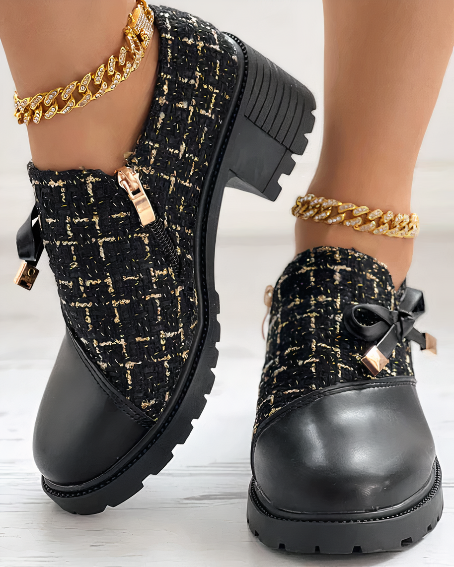 WW dicke Absätze mit Spitze - Yara