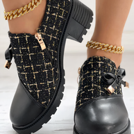 WW dicke Absätze mit Spitze - Yara