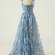 WW | Hochwertiges Ballkleid Aus Besticktem Tüll