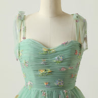 WW | Hochwertiges Ballkleid Aus Besticktem Tüll