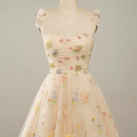 WW | Hochwertiges Ballkleid Aus Besticktem Tüll