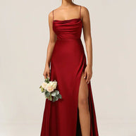 WW | Seiden-Maxikleid mit Geflochtenem Rücken Kleid Dich für Formelle Anlässe Lucette
