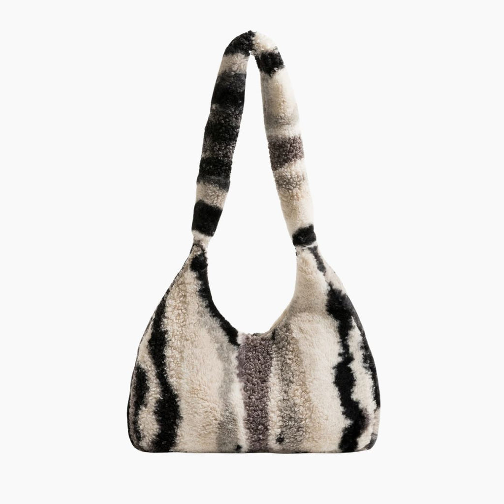 WW | Handtasche aus Kunstfell für Damen - Stilvolle und warme Tasche