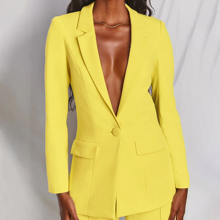 W&W Mode | Eleganter Blazer & Hosenanzug Für Damen