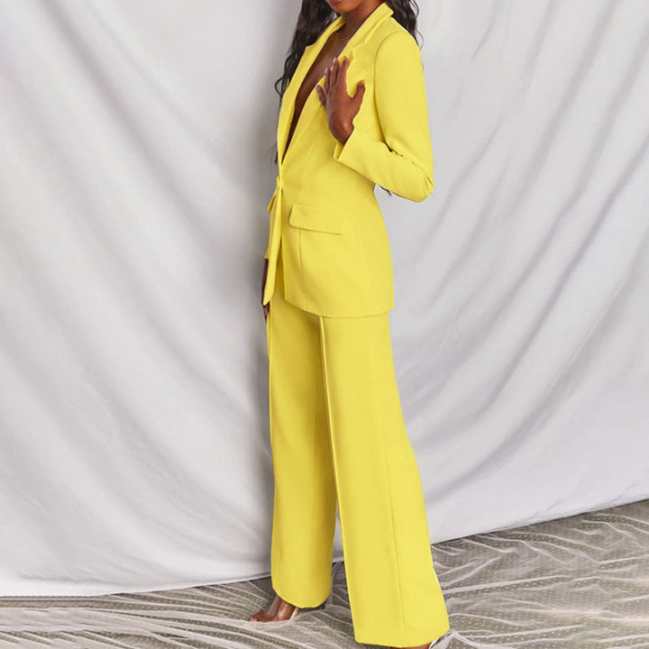 W&W Mode | Eleganter Blazer & Hosenanzug Für Damen