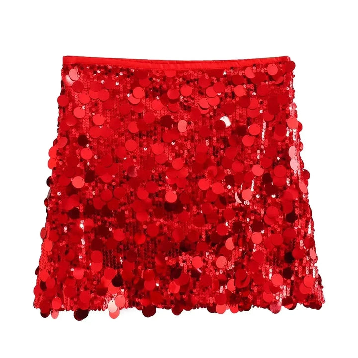 W&W Mode | Glamour in Motion: Mini-Paillettenrock 2024 für Damen