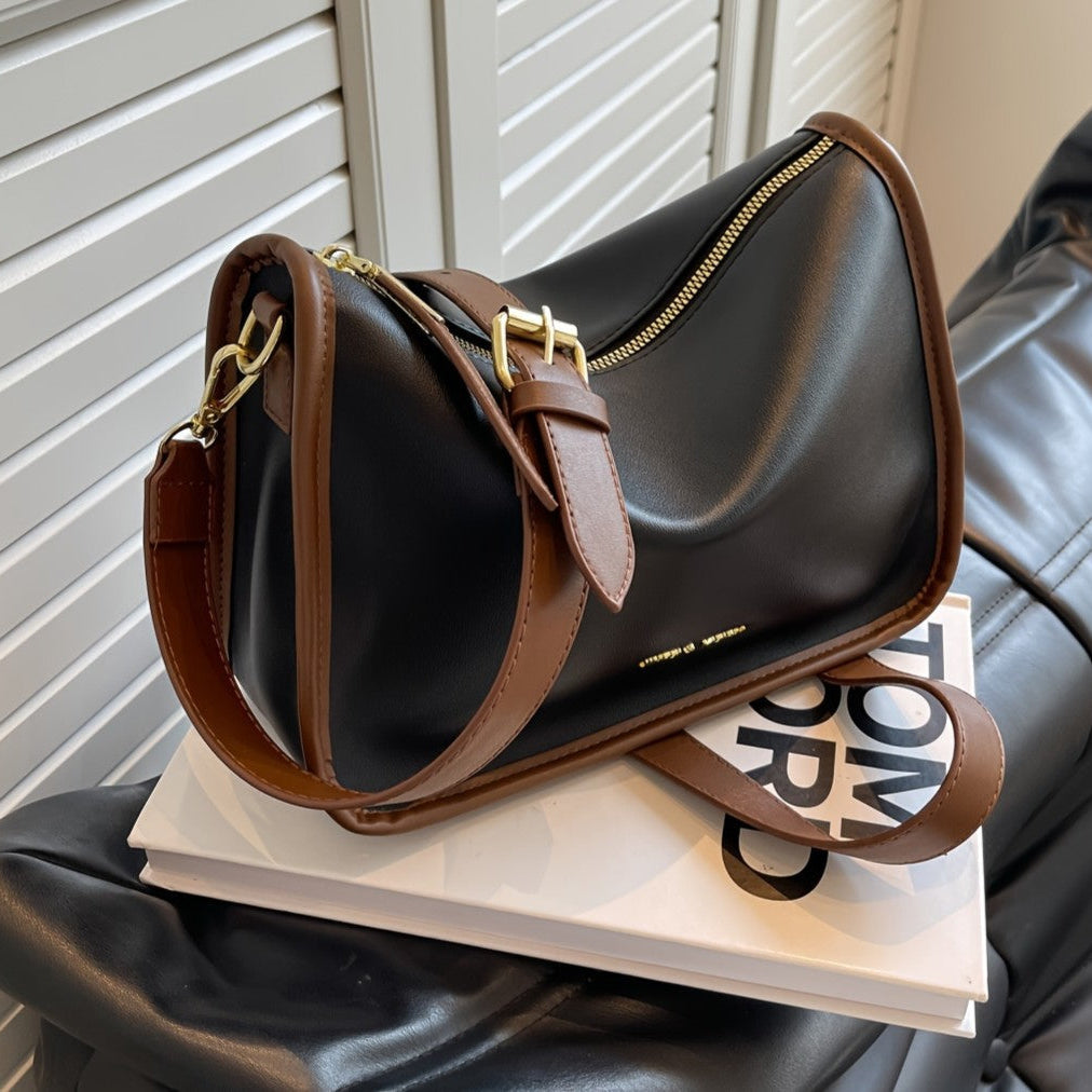WW | Elegante Damen Schultertasche Mit Luxuriösem Retro Design Und Verstellbarem Band