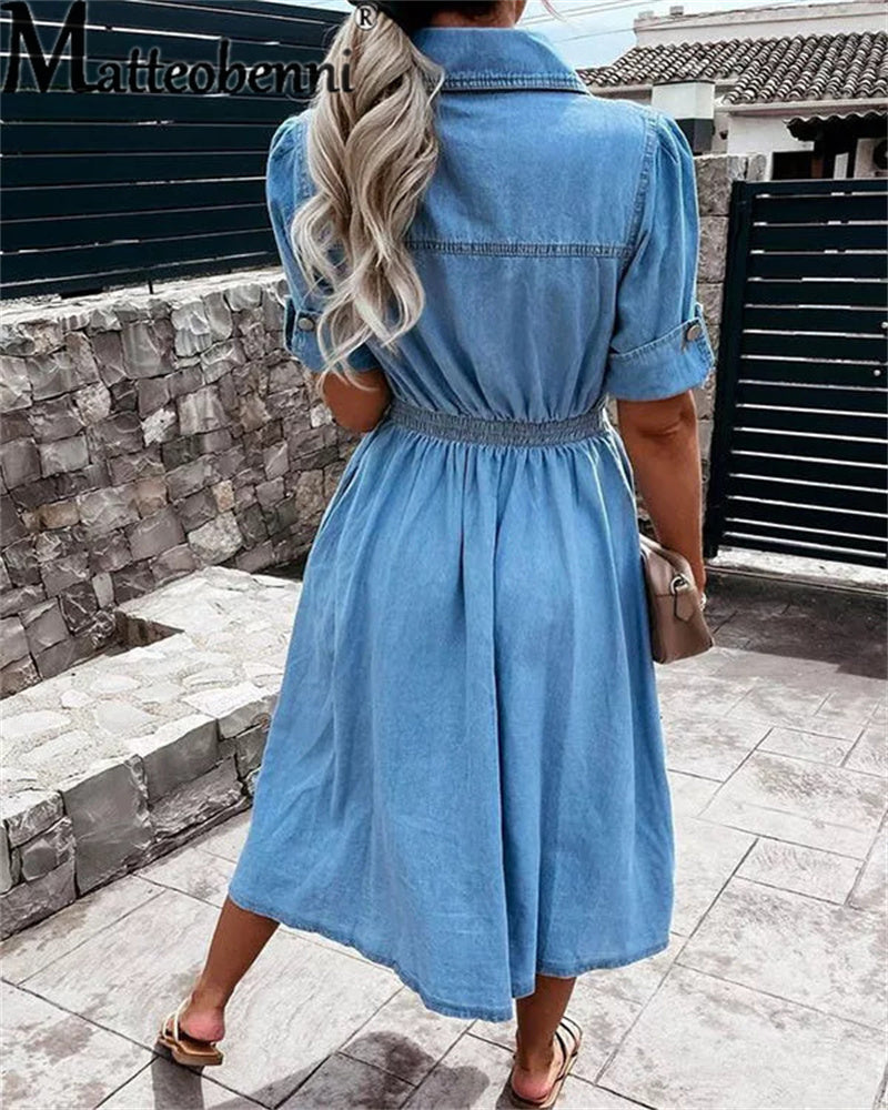 Alissa  | Denim-Kleid Für Frauen