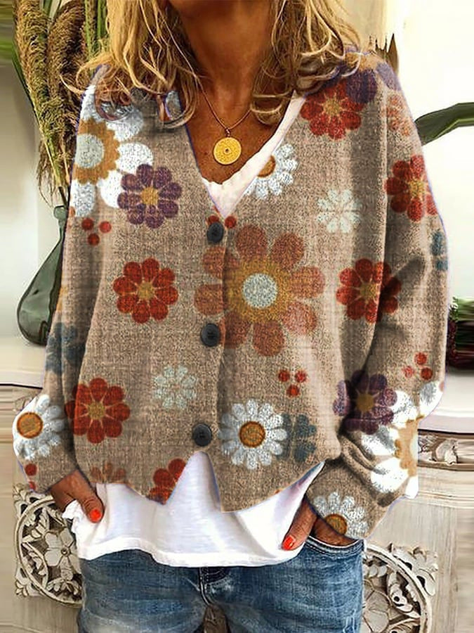 W&W Mode - Damen-Cardigans mit einzigartigem Aufdruck