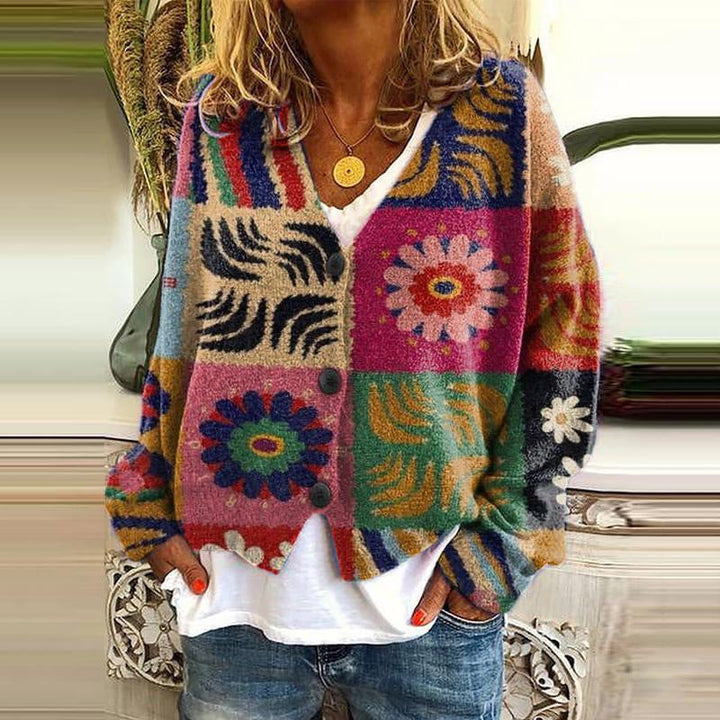 W&W Mode - Damen-Cardigans mit einzigartigem Aufdruck