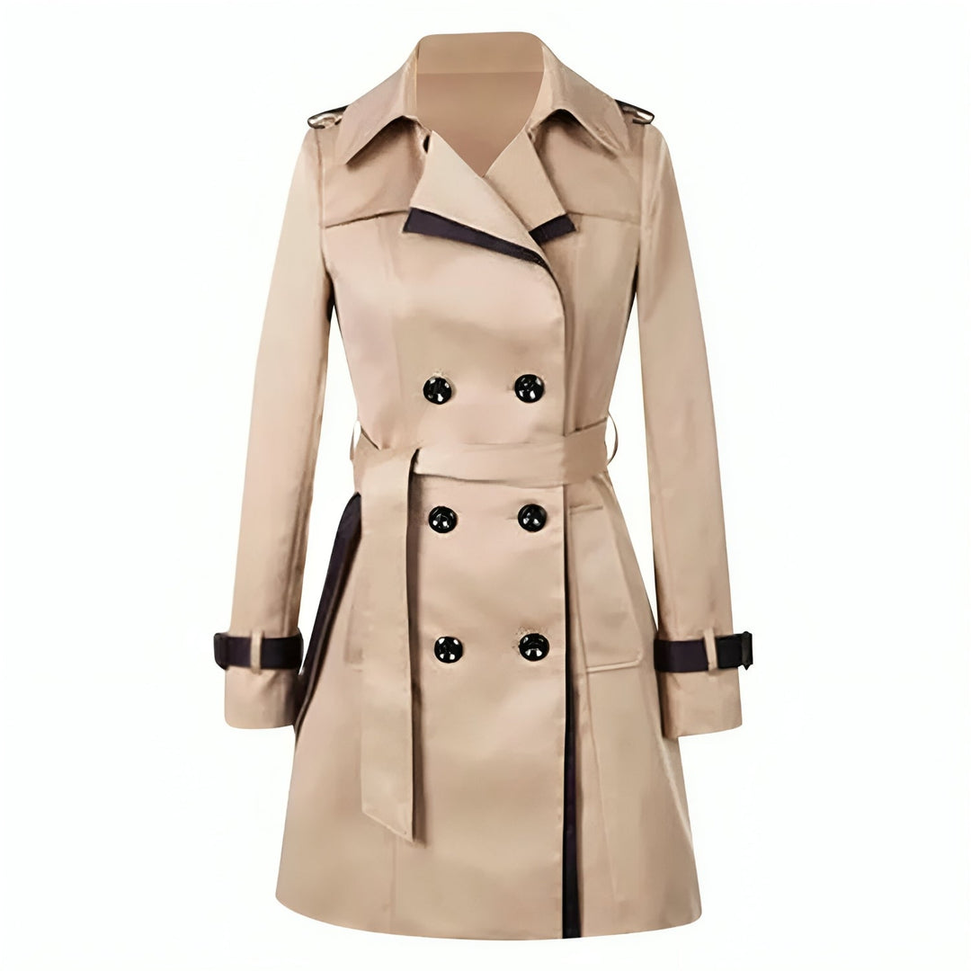W&W Mode | Eleganter Doppelreihiger Windbreaker Trenchcoat