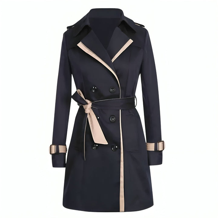 W&W Mode | Eleganter Doppelreihiger Windbreaker Trenchcoat