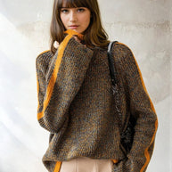 WW | gestrickter Rollkragenpullover für Frauen