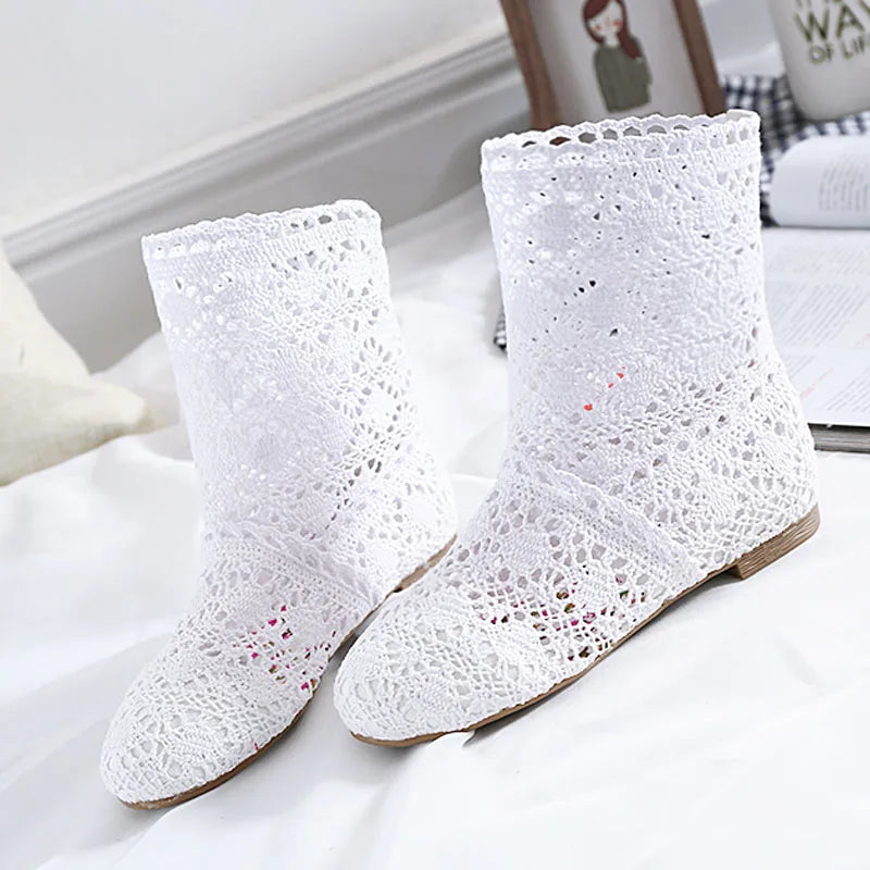 W&W Mode - Bequeme Damen Stiefel