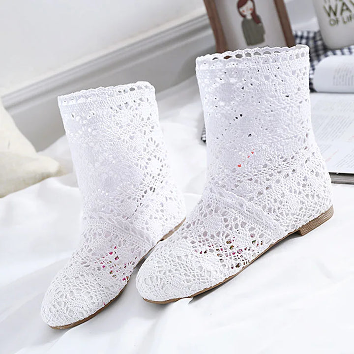 W&W Mode - Bequeme Damen Stiefel