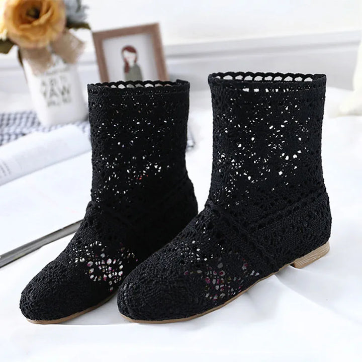 W&W Mode - Bequeme Damen Stiefel