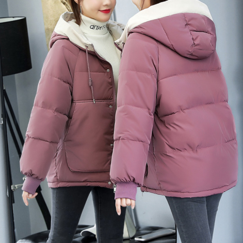 W&W Mode | Damen Winterjacke mit Ziernähten