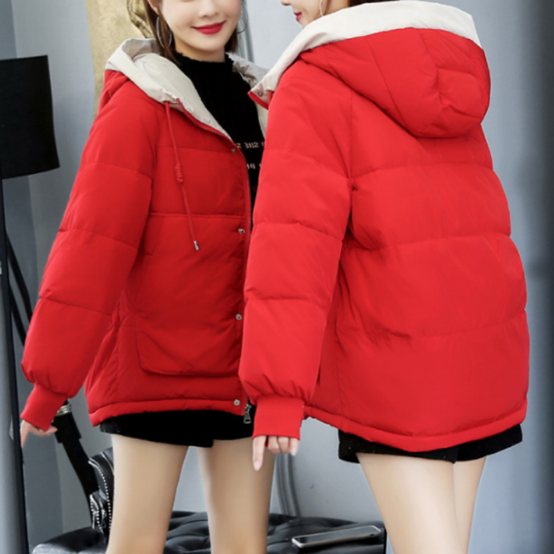 W&W Mode | Damen Winterjacke mit Ziernähten