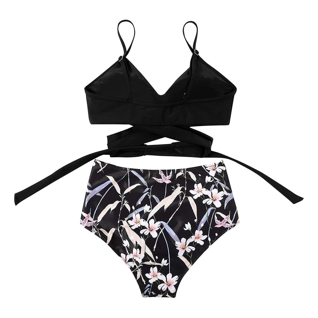W&W Mode | Buntes High-Waist-Biki für Damen