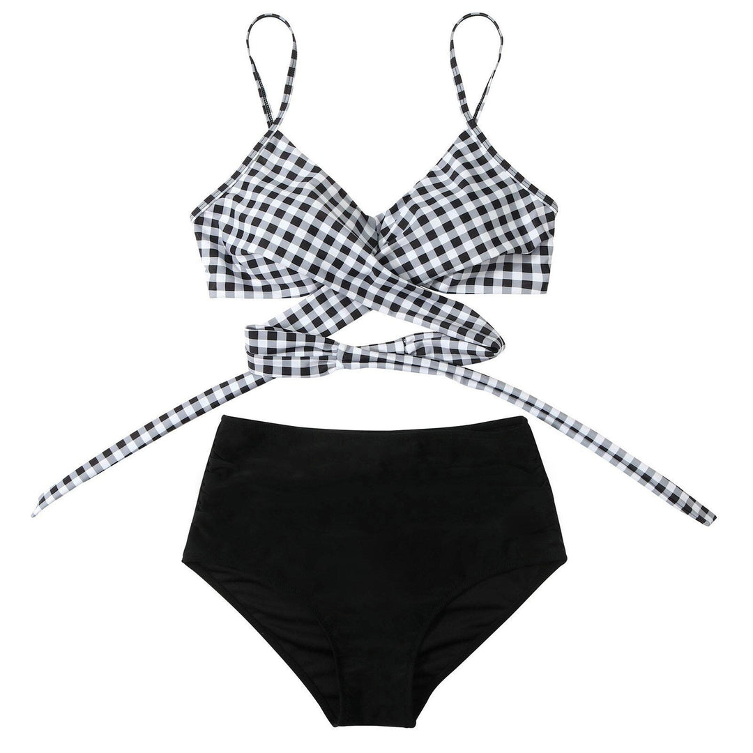 W&W Mode | Buntes High-Waist-Biki für Damen