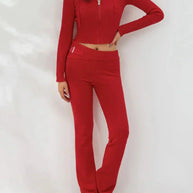 WW | Strick Set Kapuzenjacke Strick Cardigan Strick Set Loungewear für Damen