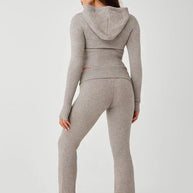 WW | Strick Set Kapuzenjacke Strick Cardigan Strick Set Loungewear für Damen