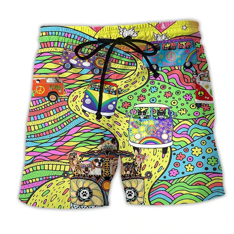 W&W Mode | Kordel Boardshorts Herren Badebekleidung
