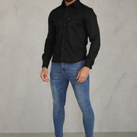 WW | Premium-Jacke mit Knopfverschluss für Herren | Stylische und bequeme Jacke
