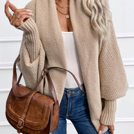 WW | Fledermausärmel Strickjacke