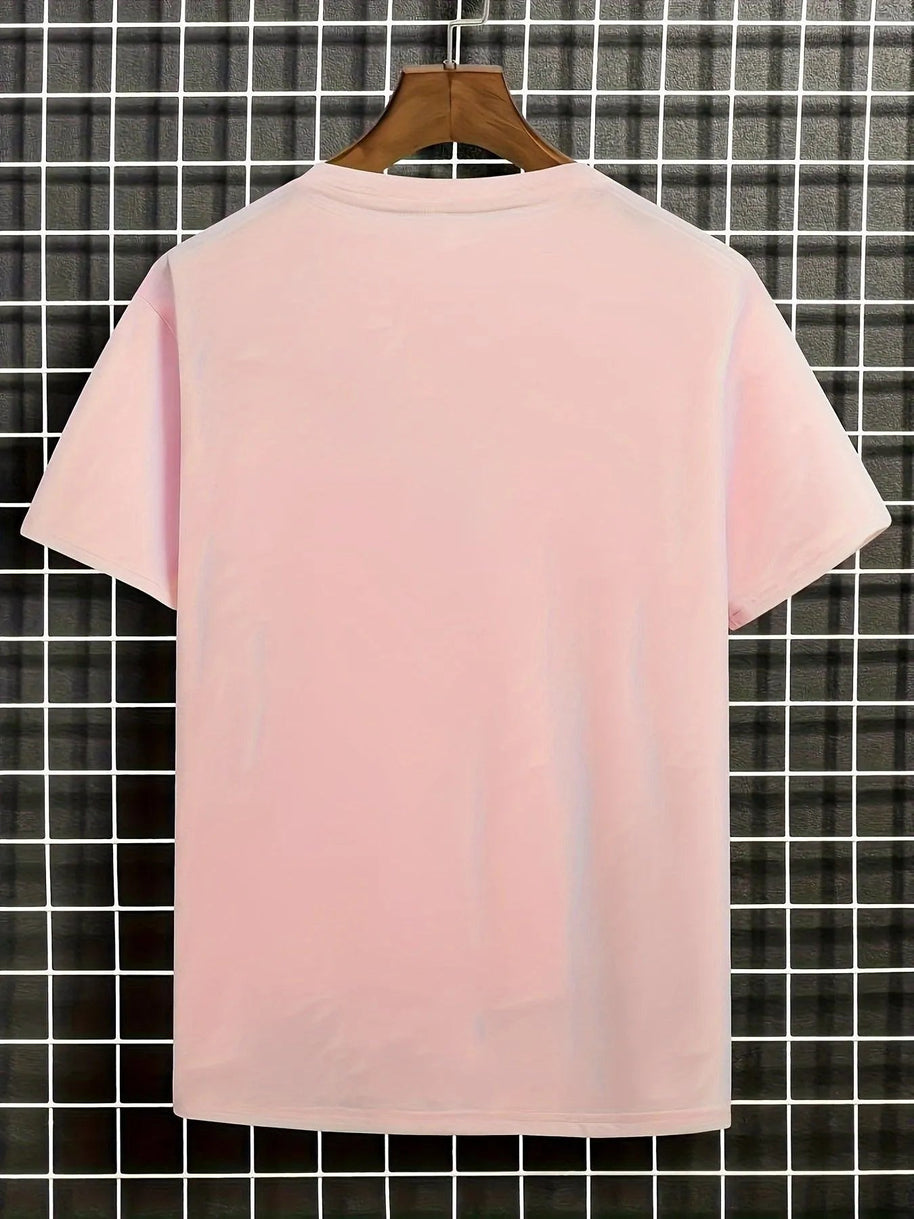 WW | Herren T-shirt Blumen Und Wellen Design