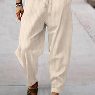 WW | Gestreifte Herren Lässig Sommerhose