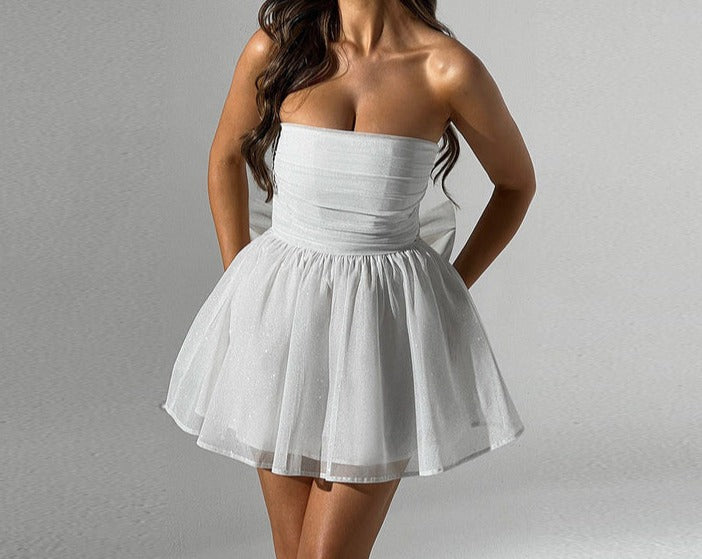 W&W Mode | Kurzes Partykleid Mit Glitzer
