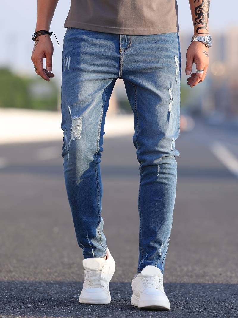 WW | zerrissene jeans für männer