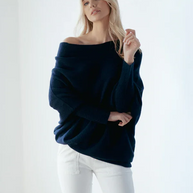 Mariemi™ - Asymmetrisch Drapierter Pullover