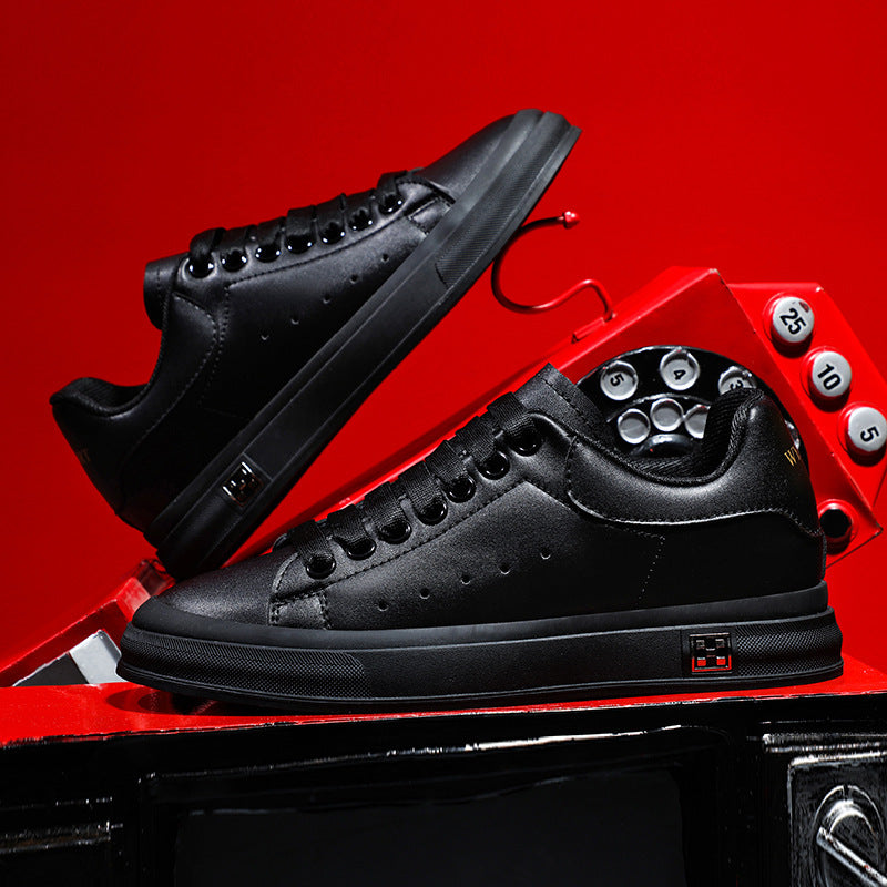 W&W Mode | Sneaker Mit Erhöhung Bequeme Freizeitschuhe Mit 6 Cm Verstecktem Absatz, Aus Kunstleder, Für Alltag & Business