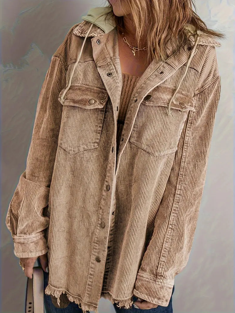 Mühelos und trendige Jacke