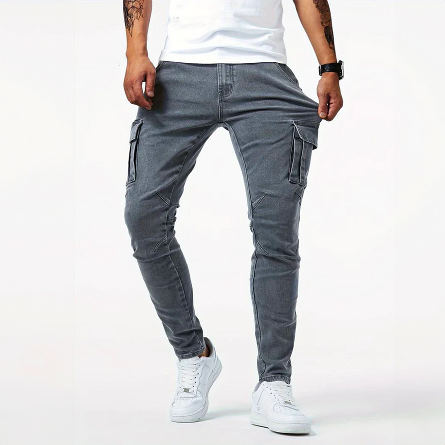WW | Denim Cargo Jeans