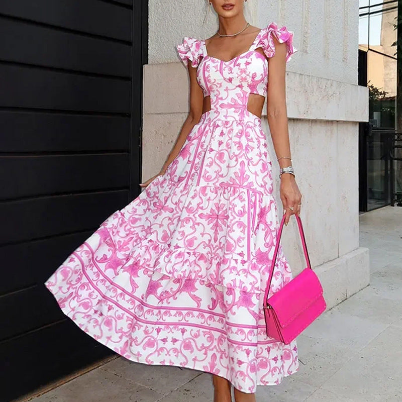 WW-Schulter-Polster-Kleid