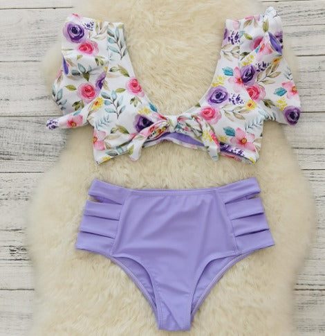 WW | Blumiger Rüschenset Bikini