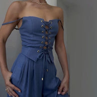 String Top & Hose Zweiteiliges Set