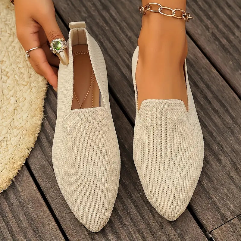 W&W Mode | Leichte Schuhe mit Spitzer Zehe und Rutschfester Sohle für Komfort