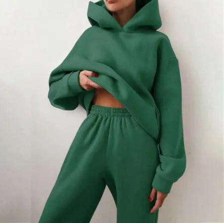 WW | Hoodie Kleid Zwei Stück