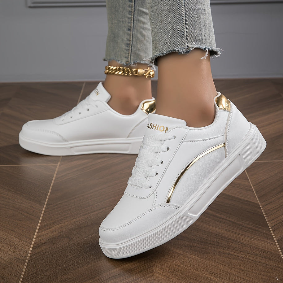 WW | Einfarbige Damensneaker Mit Weicher Sohle